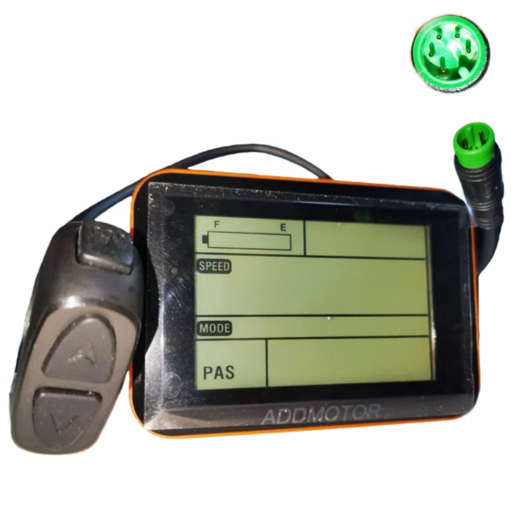 

Nulkomma ADDMOTOR LCD Display Meter 48V Ebike Speed Control Panel 5-pin Connector Electric Bicycle Conversion Kit