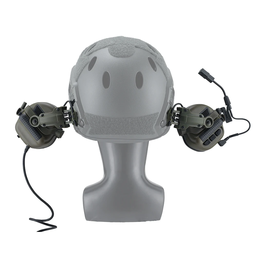 ARM NEXT F30 Communication Earmuffs Active Noise Reduction Headset for Shooting Electronic Hearing Protector Helmet Mounted Ver