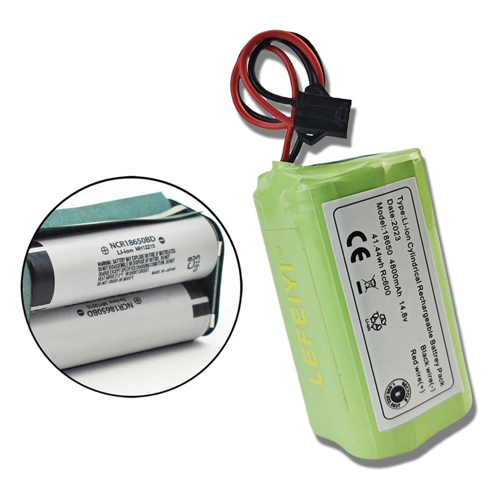 14.8V 4800mAh Battery For eufy RoboVac 15C 15T 25C 30 30C 35C MAX G10 G15 G20 G30 Hybrid Edge Robot Vacuum Cleaner Parts