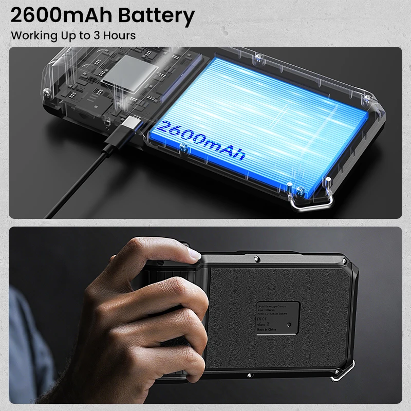 Industrial Endoscope 4.3'' Screen Single Dual Lens 2M-100M Automotive Endoscopy Inspection Borescope Waterproof Plumbing Camera