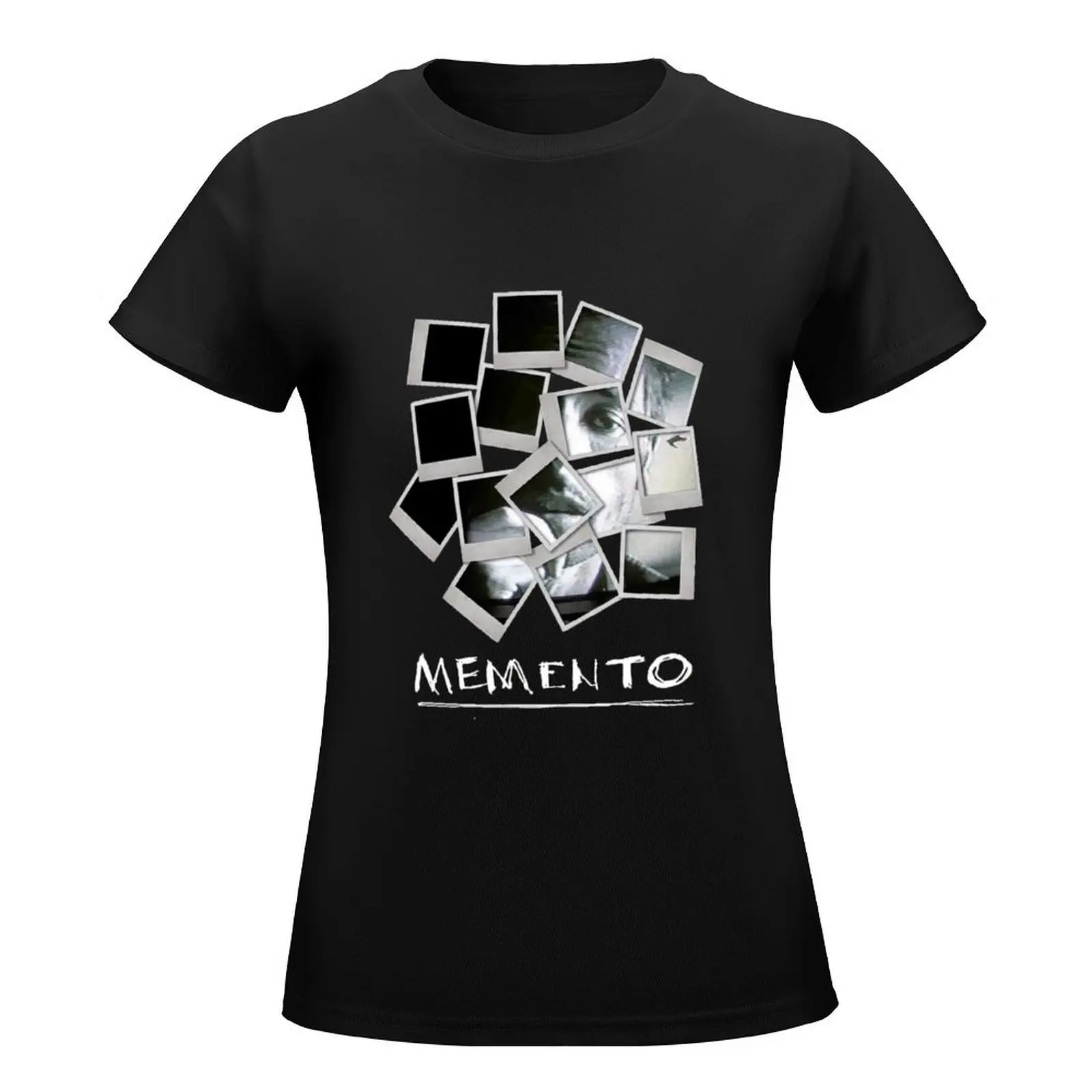 Memento Photos T-Shirt graphics new edition heavyweights funny black t shirts for Women