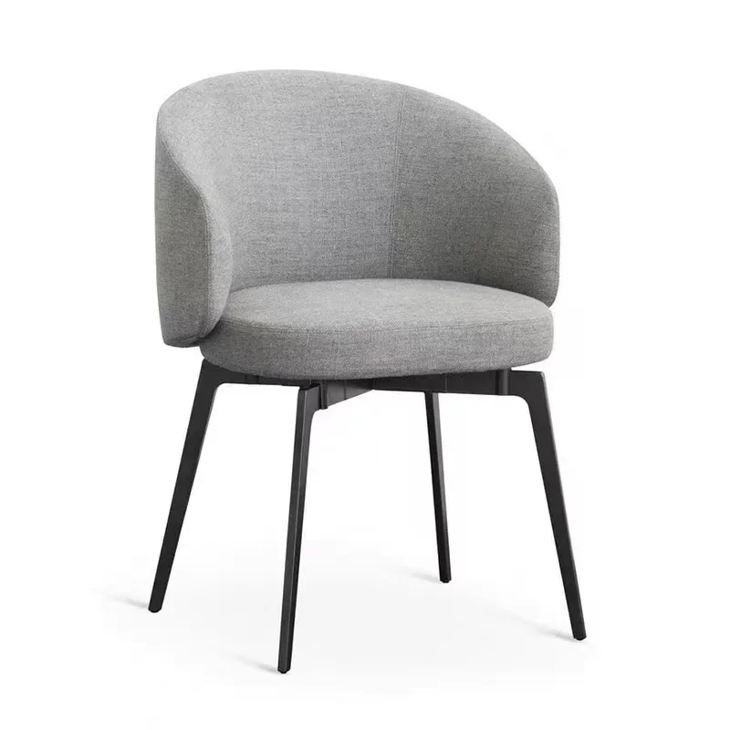 

Modern minimalist luxury dining chair designer backrest armchair model room hotel restaurant coffee shop