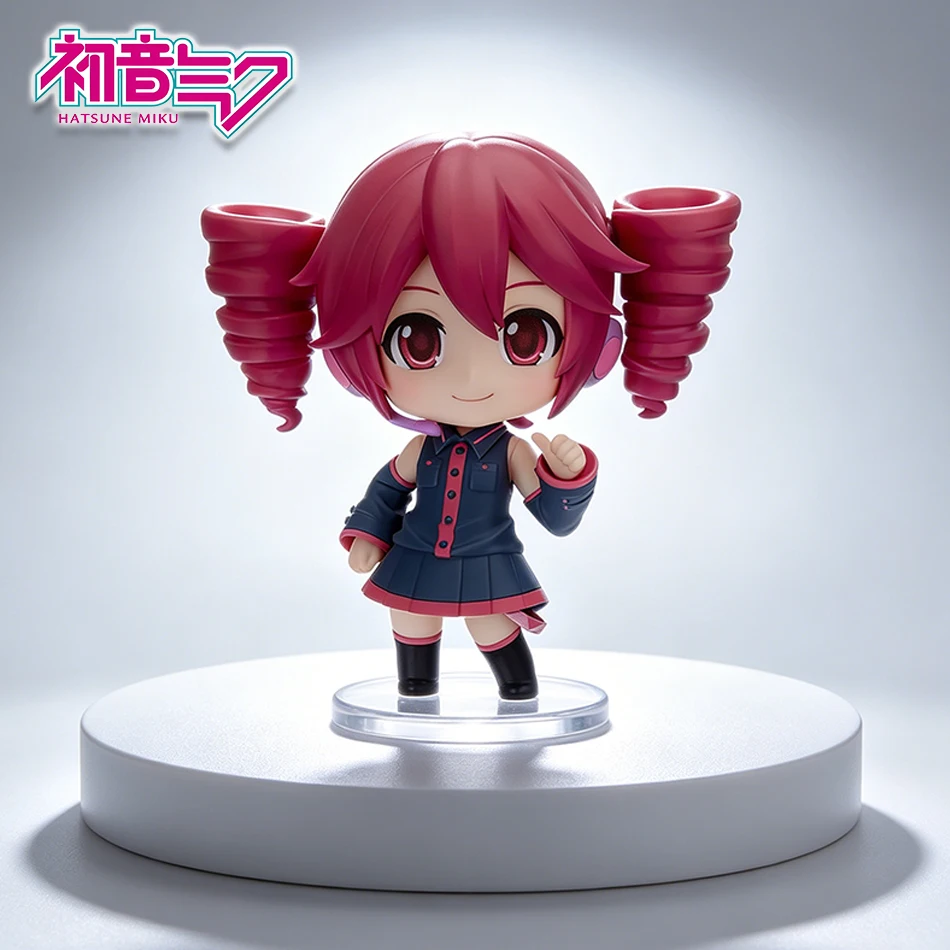 Figura de Anime Original de Kasane Teto UTAU, Nendoroid 2344, Figura de Acción Chibi de PVC, Coleccionable, Adorno de Escritorio, Decoración, Regalo, Juguete