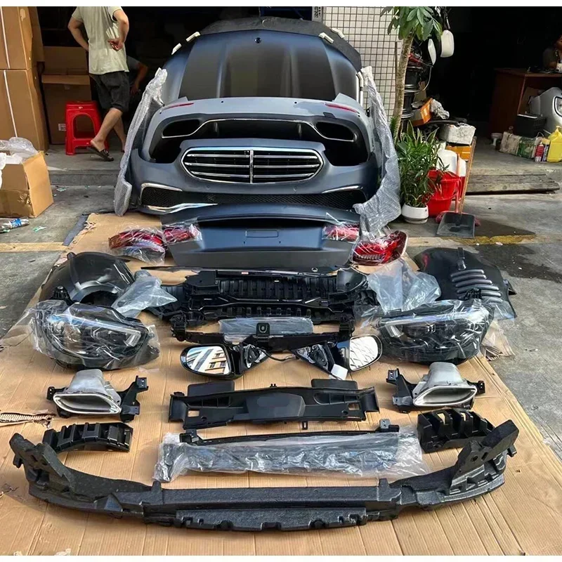 Auto modification for W212 to W213 bodykit 2009 2013