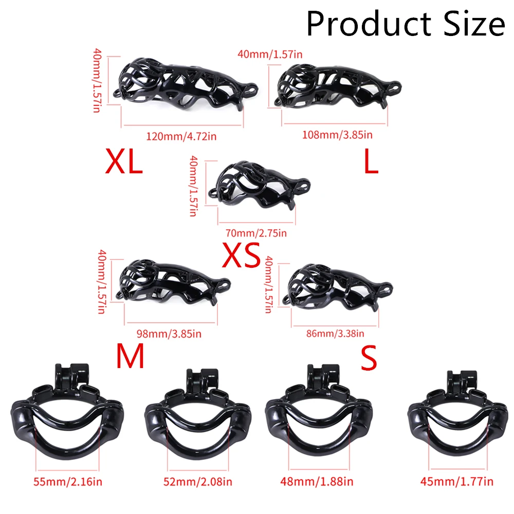 New Alien Cow Head Chastity Cage Male 3D Print Lightweight Erotic Traction Cock Cage Triple Lock Chastity Belt Sex Toys For Men