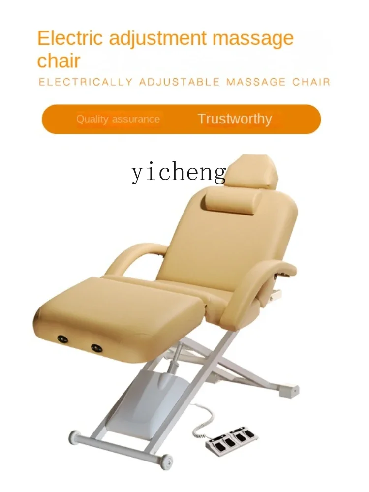 YY Electric Lifting Massage Couch Facial Bed Massage Bone Setting Bed Physiotherapy Bed