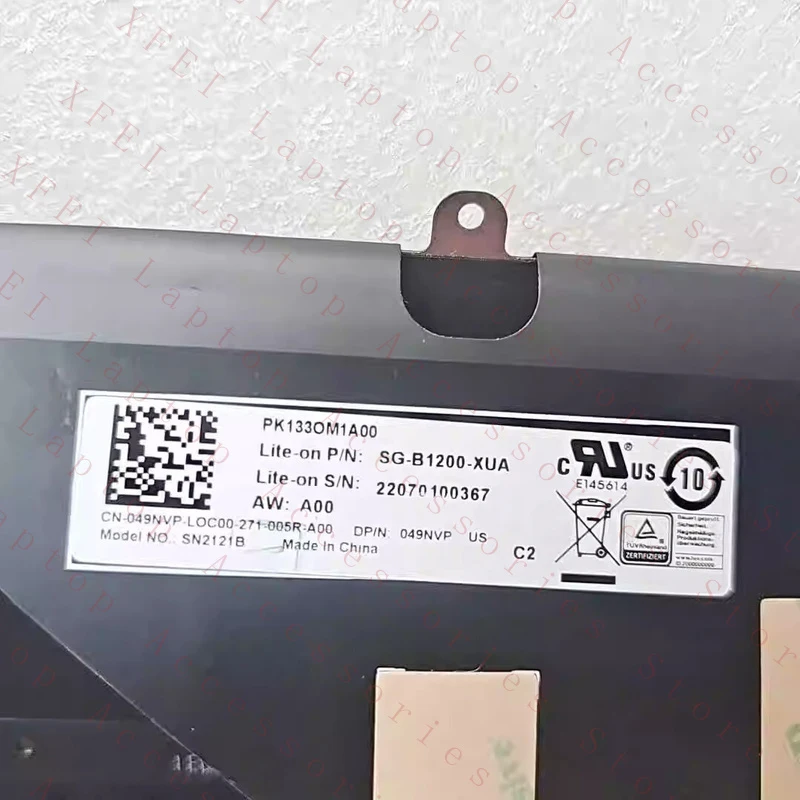 D  New Internal US Backlit Keyboard SN2121B For Dell XPS 13 Plus 9320 Laptop 049NVP