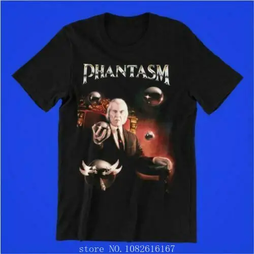 Phantasm Tall Man Classic Horror Movie T-Shirt Tee Shirt Black Unisex Cotton wholesale cheap graphic t shirts 2024 streetwear t-