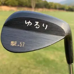 Golf Wedges with Steel Shaft, Yururi Raw Gekku, Forged 49 53 57 61 Degree, Golf Clubs, Sand Wedges