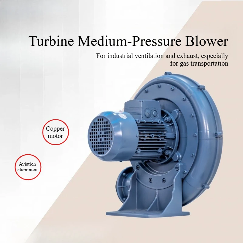 Ventilatore a media pressione a turbina con inverter ad alto volume d'aria - Circolazione di trasportamento del gas CX-A Ventola resistente alle alte temperature