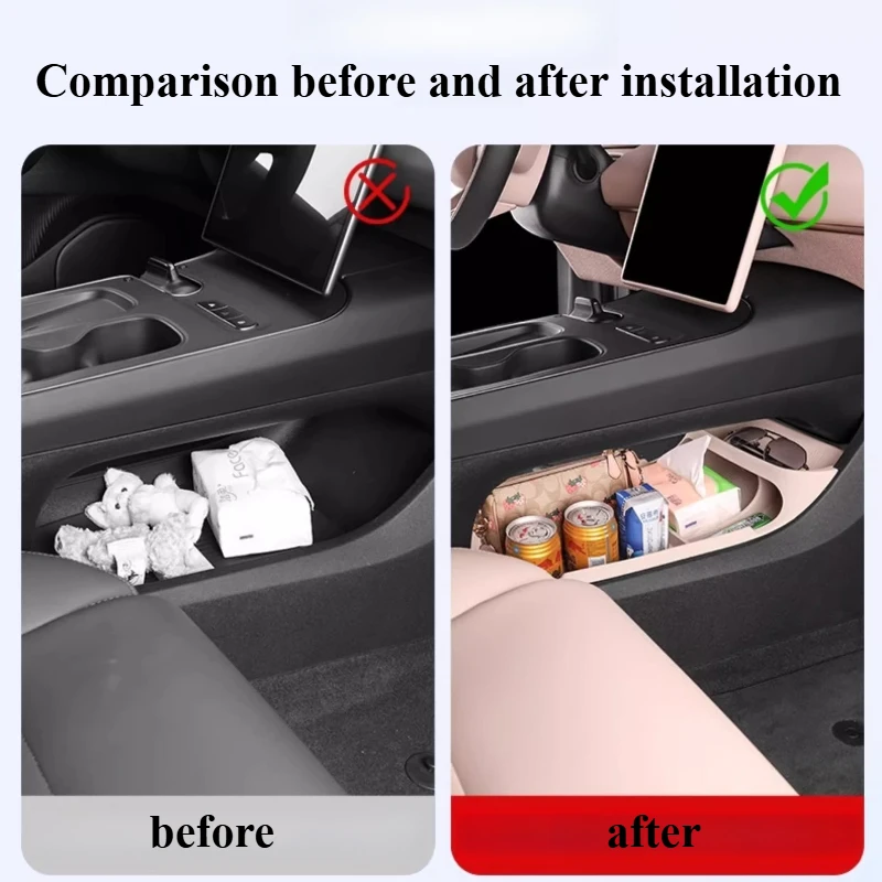For NIO ET5T/ET5 Central Control Storage Box Storage Box Silicone Car Interior Accessories Decorative  Car Accessories Tools
