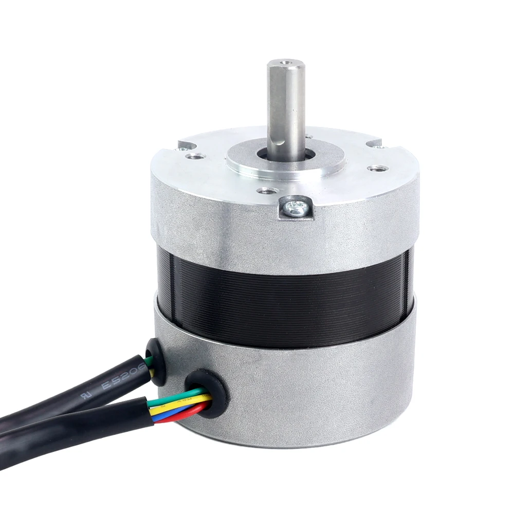 STEPPERONLINE Nema 23 BLDC Motor 57 Brushless DC Motor 24V 3000RPM 0.16Nm 50W 2.90A Φ57x53.5mm CNC