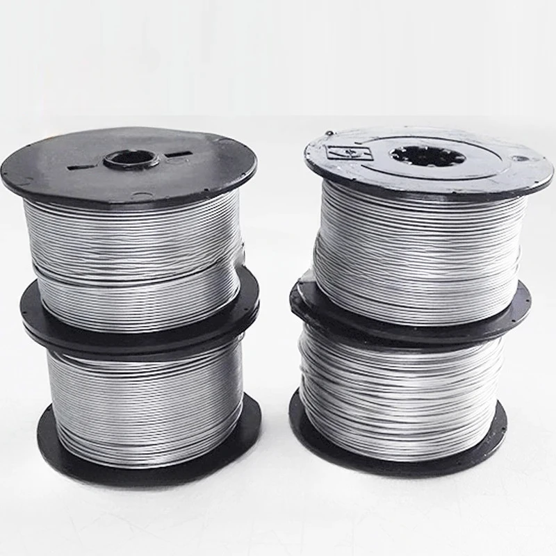 4 Roll of Steel Wire 100m 0.8mm Rebar Tying Wire Flux Cored for Automatic Rebar Tying Machine