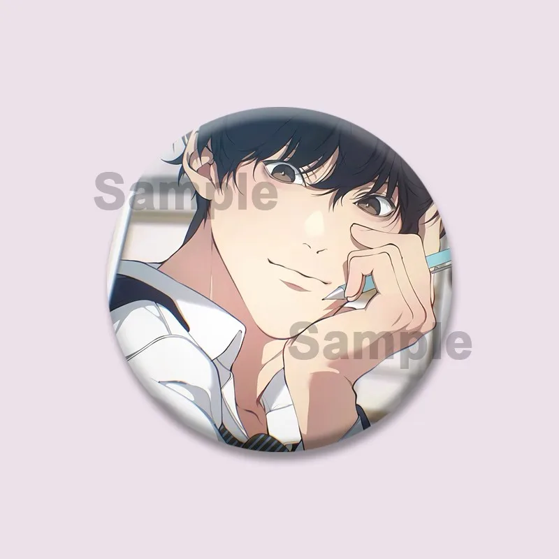 Creative KOREAN BL Manhwa Brooch Cartoon Cirrus BAEK Skylar YEON Enamel Pins Backpack Clothing Jewelry Badge Accessories Gifts