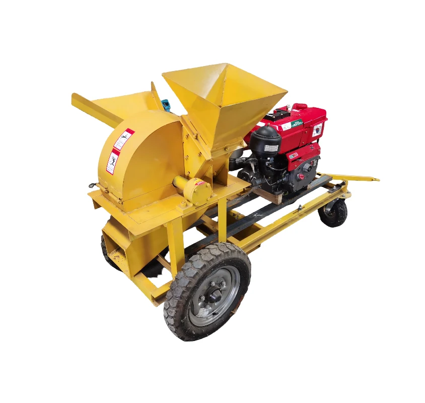 Wood Crusher Broken Tree Branches Wood Shredder Sawdust Machine Wood Pellet