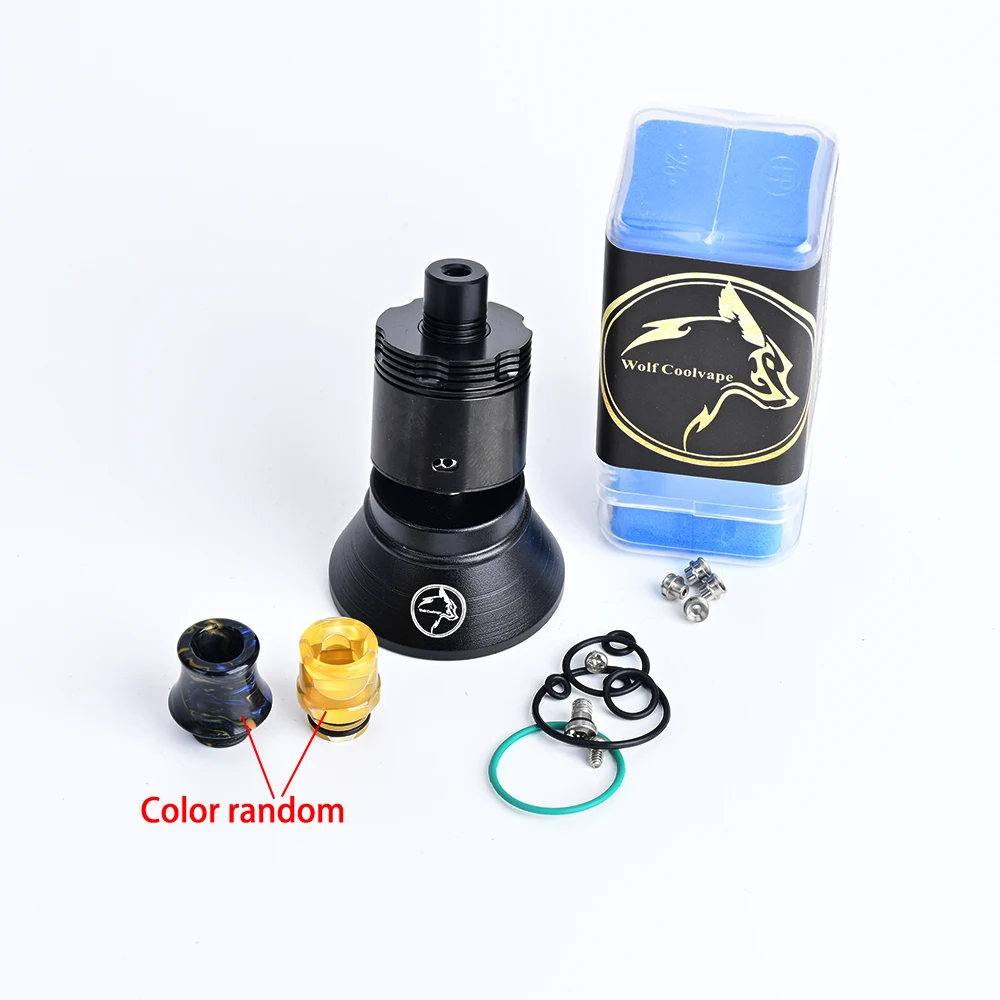 Wolfcoolvape Four One Five 415 RDA Kaze RDL / MTL RDA BF Pin 0.9 x 2 1.0 x 2 1.0 1.4 atomizer tank for coils & atomizers - gallery image 3