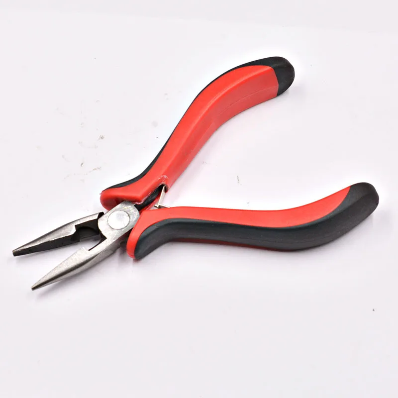 Jewelry Pliers Tool & Equipment Red handle for Crafting Making Tool Beadwork Repair Beading Making Needlework DIY