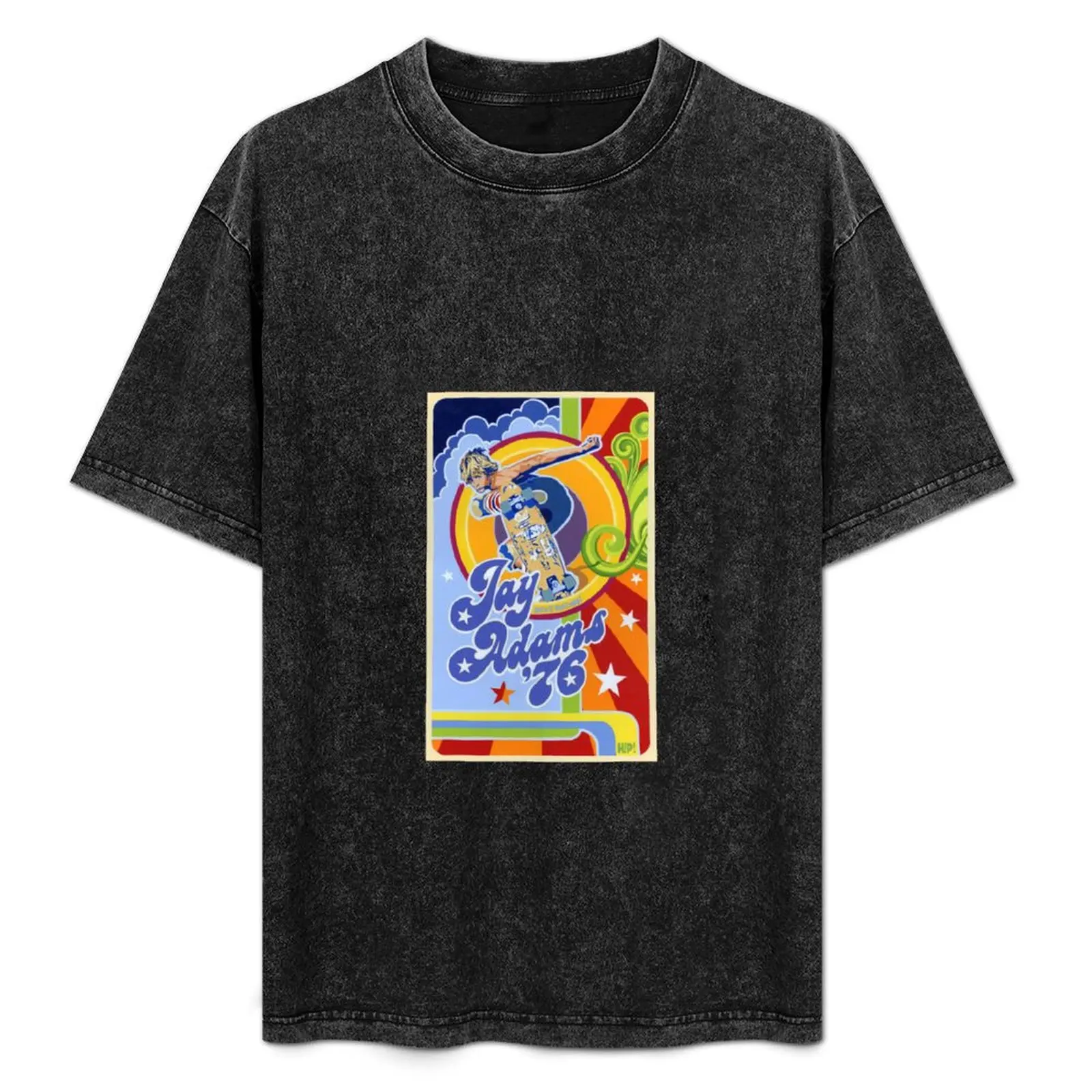 

JAY ADAMS '76 T-Shirt Large Size Loose Casual Tee