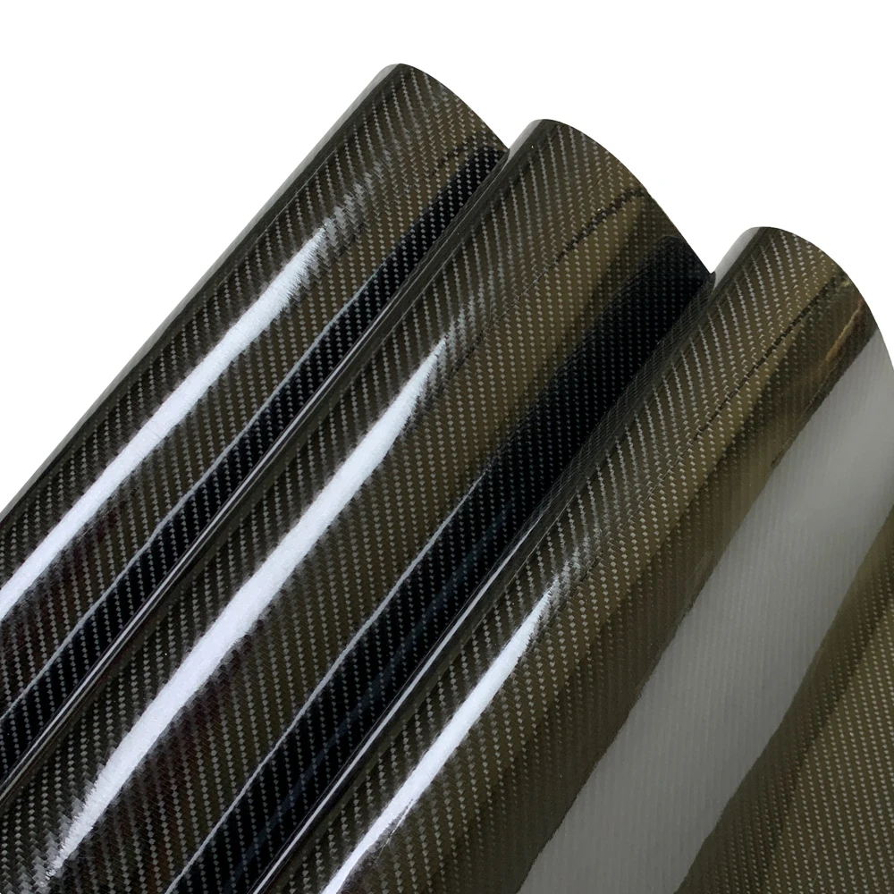 2D-9D ألياف الكربون التفاف مقاوم للماء ملصقات السيارات الفينيل ضبط السيارات دراجة نارية ملصقات لامعة ماتي الأسود سيارة لاصق الفينيل التفاف