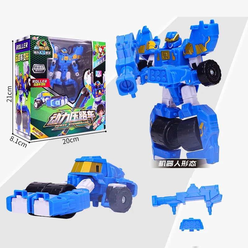 Super Dou X3 Niespokojny Smok Robot Transformujący Figurka Akcji Model Plastikowy Robot Samochód, Zabawka Dinozaur Prezent dla Dzieci