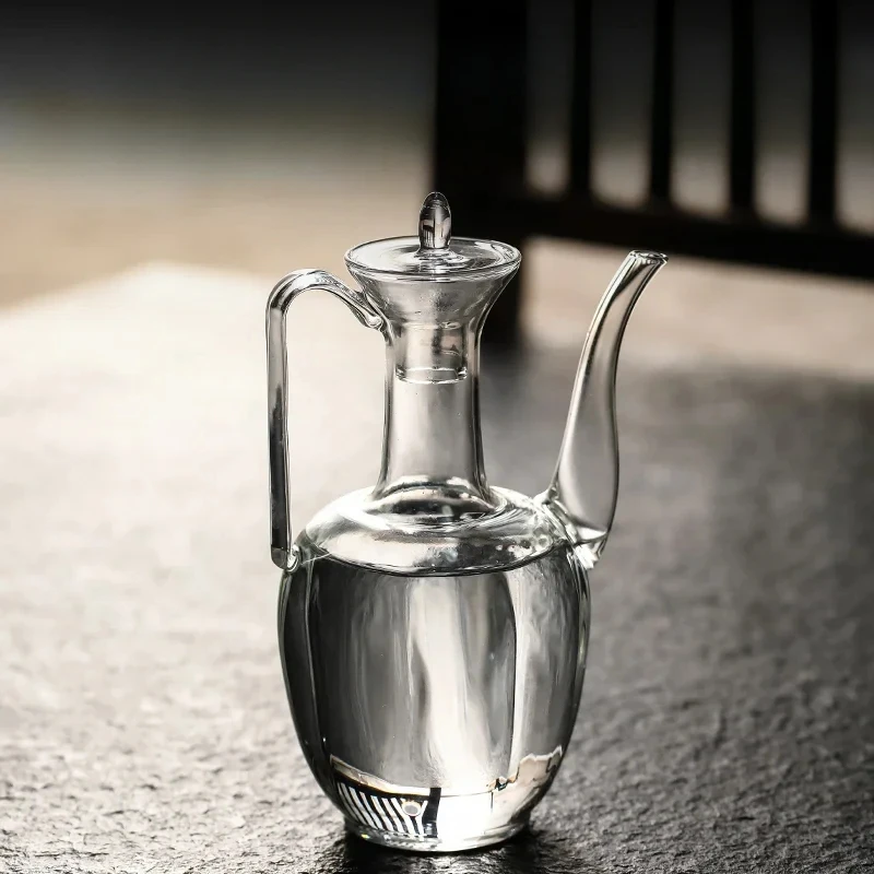 

Glass Teapot Special Tea Set Tea Ordering Song Dynasty High Temperature Resistant Kettle Suit