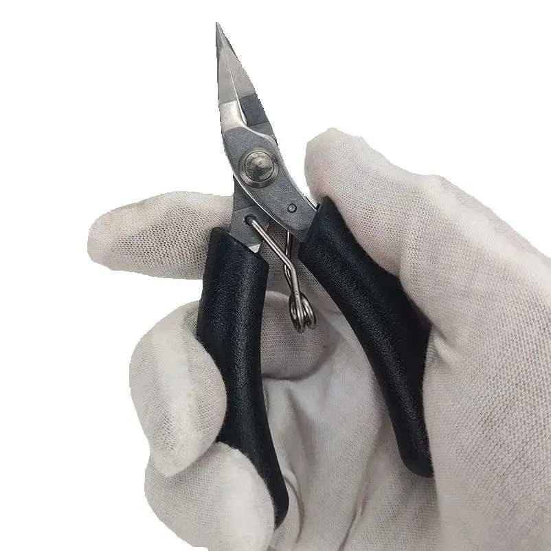 4-inch electronic scissors multifunctional mini pliers pointed diagonal pliers manual tools jewelry pliers