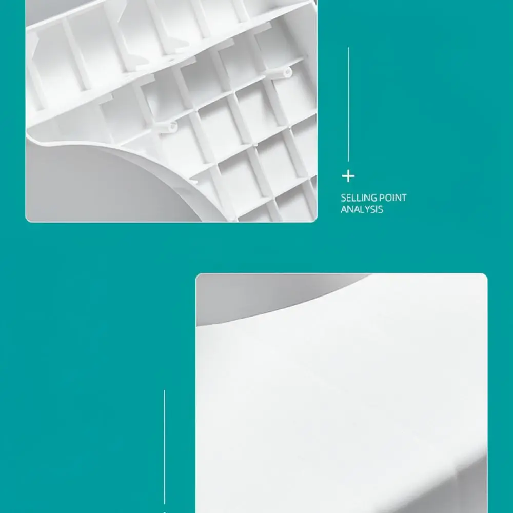 Ergonomic Toilet Stool For Bathroom Use Anti Slip Durable Plastic Footrest Thickened Stool For Home Restroom