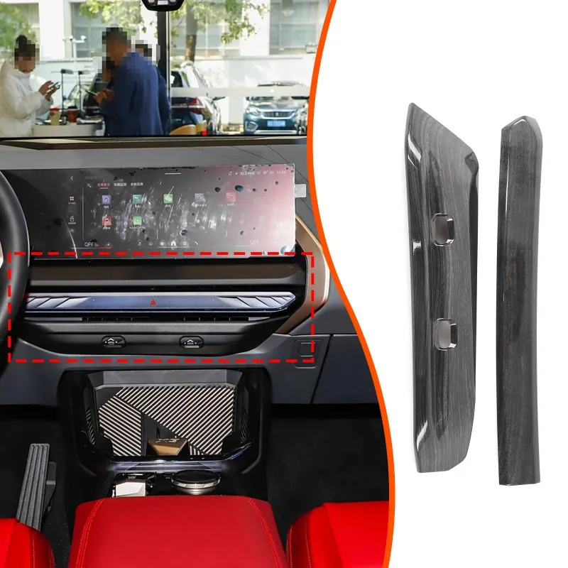 

ABS Dashboard Air Vent Trim For 2025 BMW X3 G45 Left-handed peptide Automotive Dashboard Trim Interior Accessories