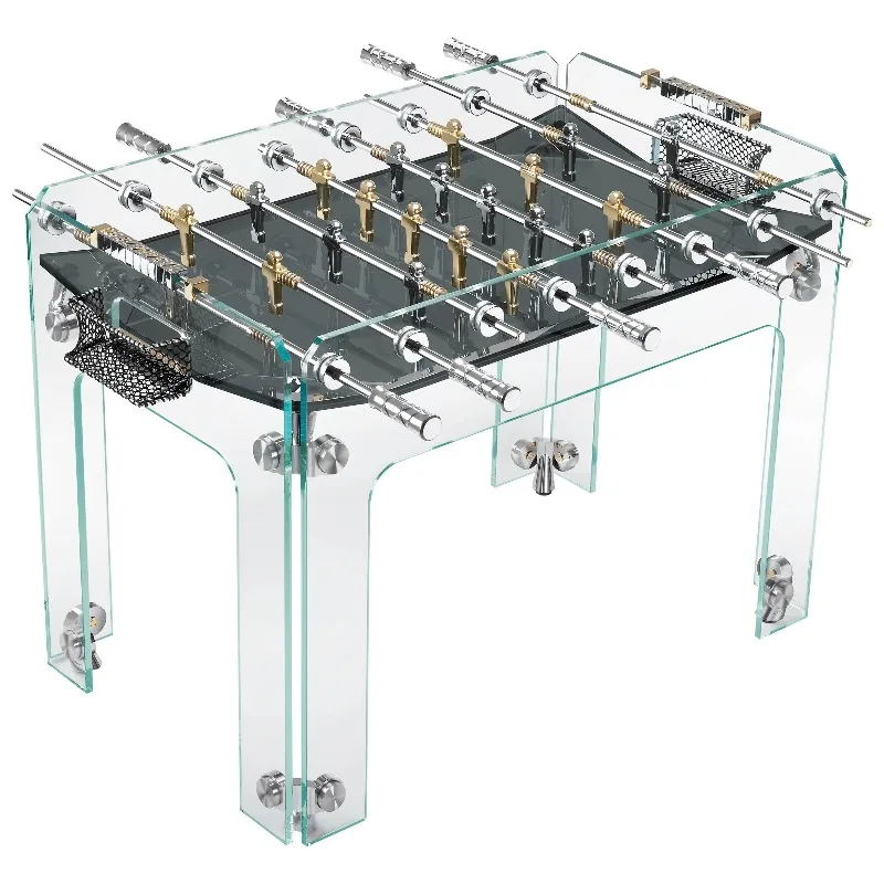 Hot Sale Deluxe High End Glass Soccer Table  Crystal Foosball Table