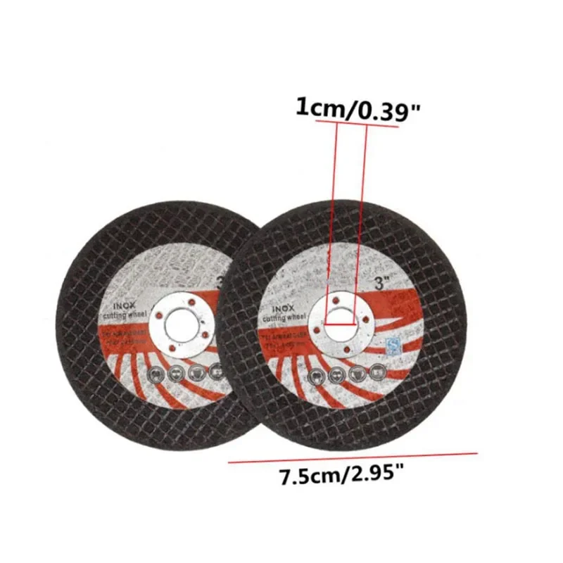 1x 75mm Grinding Cutting Disc For Mini Angle Grinder Roughing Disc For Wood Cutting Polishing
