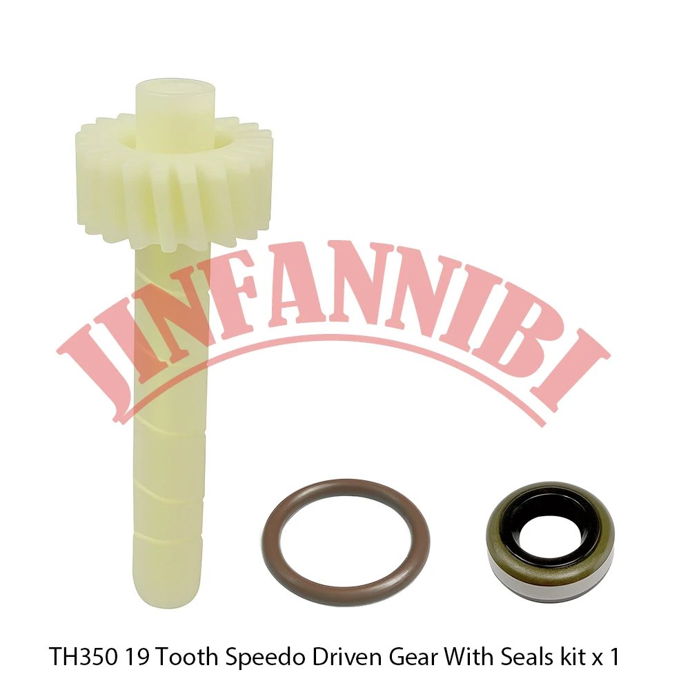 

For GM TH350 Turbo 350 Speedometer 19 Tooth Speedo Driven Gear & Seals Kit Set