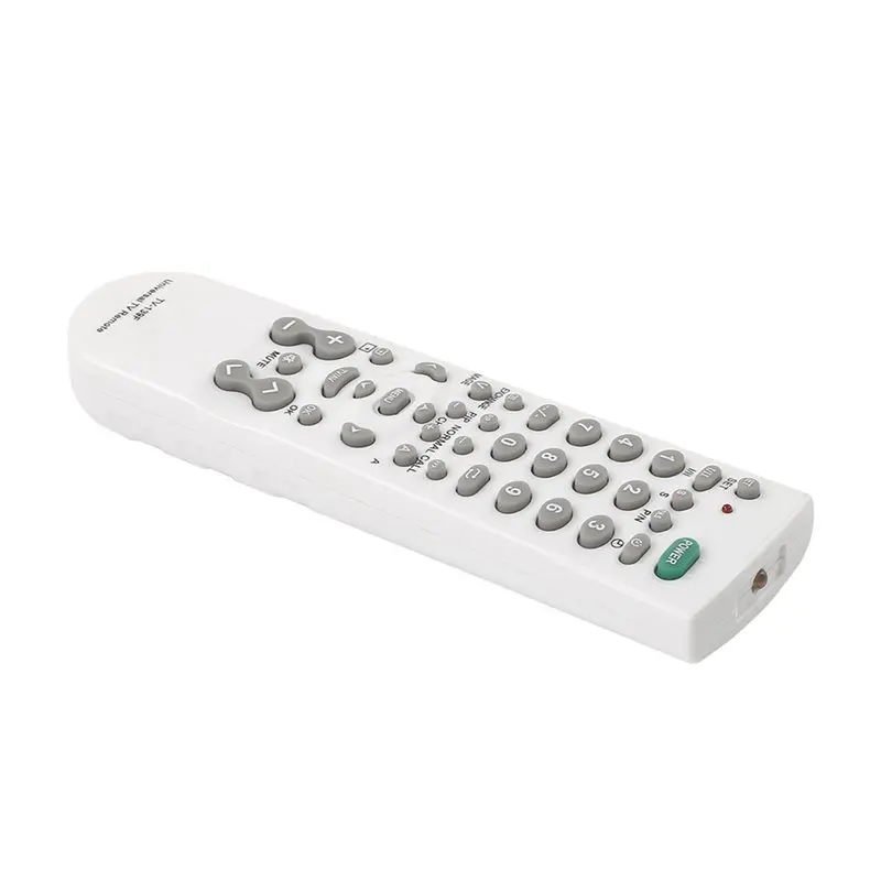 ABKN 3X Universal TV Remote Control TV-139F, Multi-Functional Smart Remote Controller for Most TV Brands, White