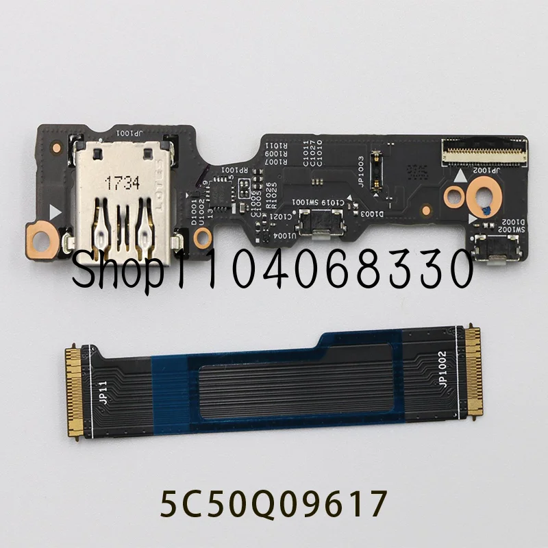 

New/Orig FOR Lenovo ideapad Yoga 920-13IKB USB Power Board Sub w/Cable 5C50Q09617
