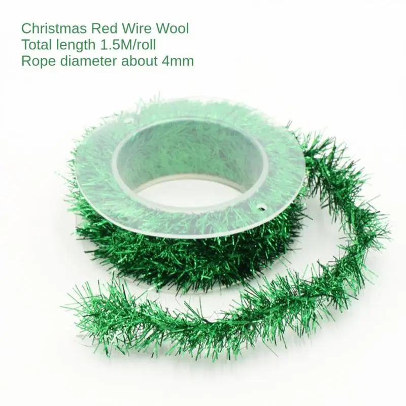 Ribbon Create A Strong Festive Atmosphere Metal Yarn Around 9g Holiday Party Supplies Christmas Ribbons Tinsel