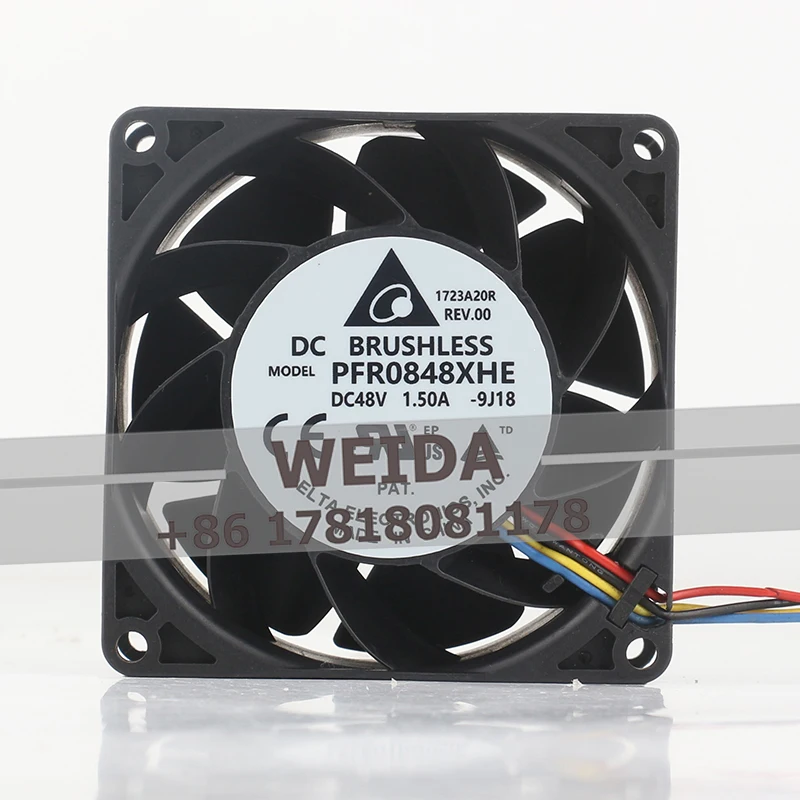 

Вентилятор охлаждения Delta 8038 48В 1.50А, двухшариковый, 80x80x38 мм, высокопроизводительный, четырехпроводной, для инвертора PFR0848XHE