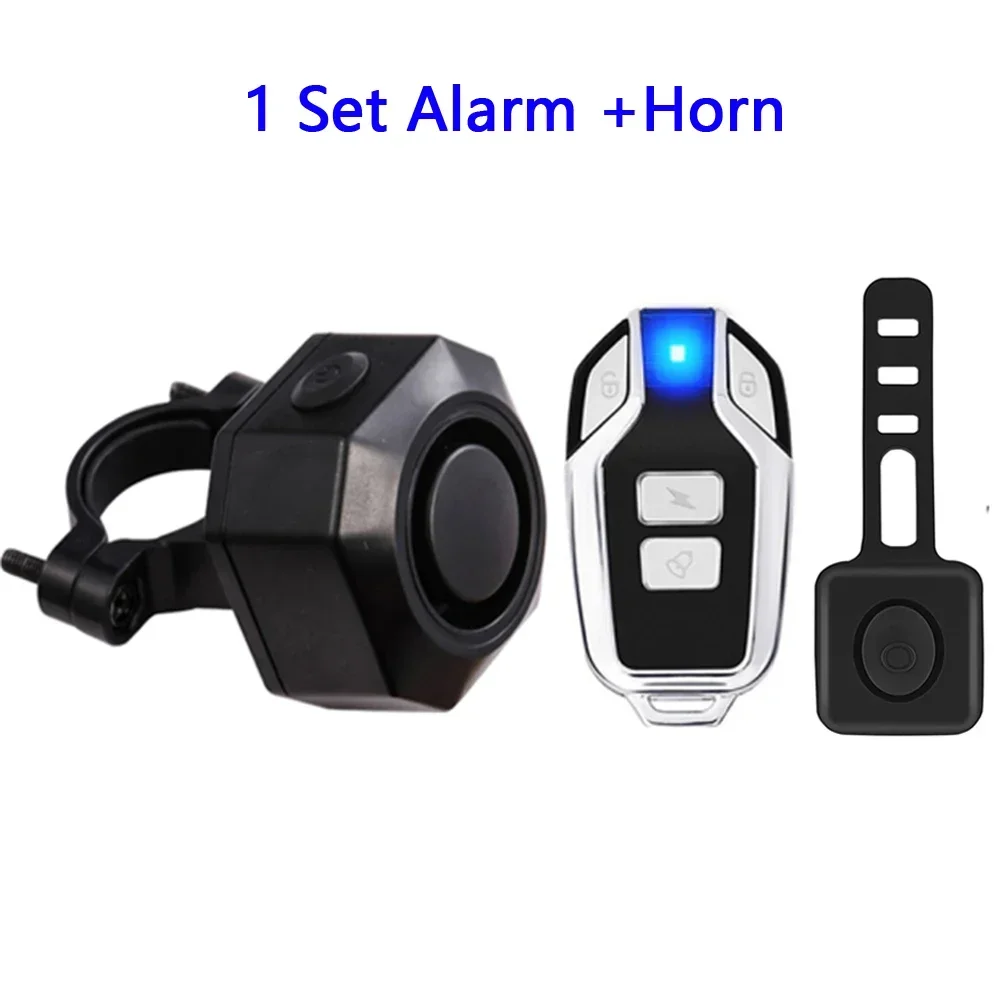 Extractme Fietsalarm Draadloos waterdicht fietsalarm Beveiligingsalarm Beveiligingssysteem USB-opladen Afstandsbediening