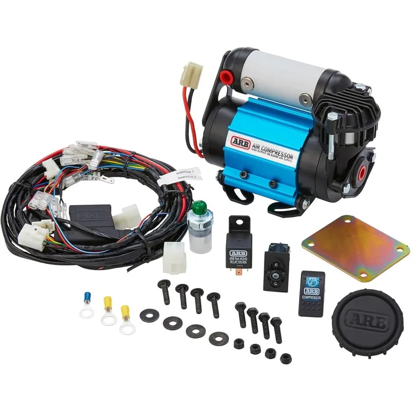 ARB CKMA12 On-Board Air Compressor High Performance 12 Volt for Air Locker Differentials and Tire Inflation