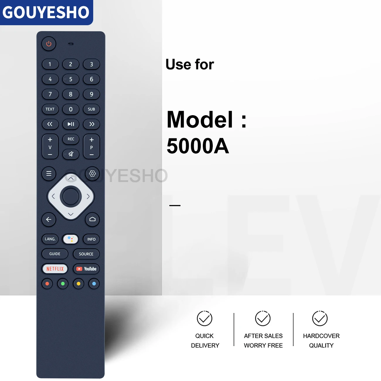 New Remote Control for Nokia SMART TV 5000A SMART TV 5500A 5800A 6500A 7500A