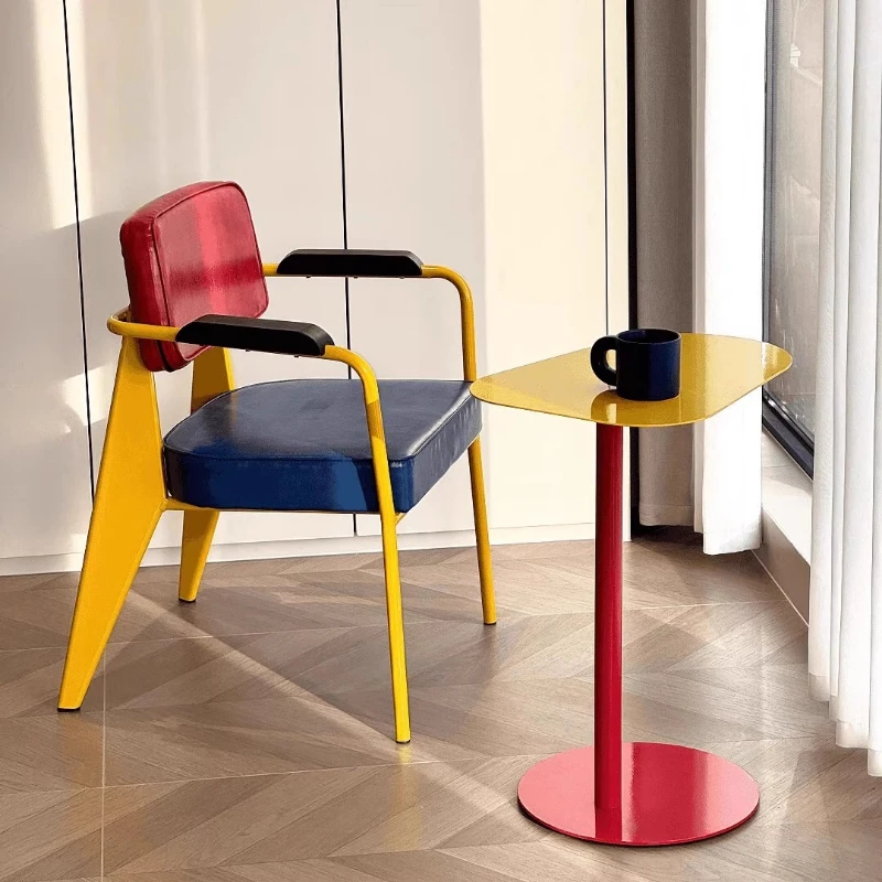 

Wedding Vintage Dining Chairs Designer Light Luxury Balcony Mobile Dining Chairs Creative Unique Wood Muebles Home Furniture