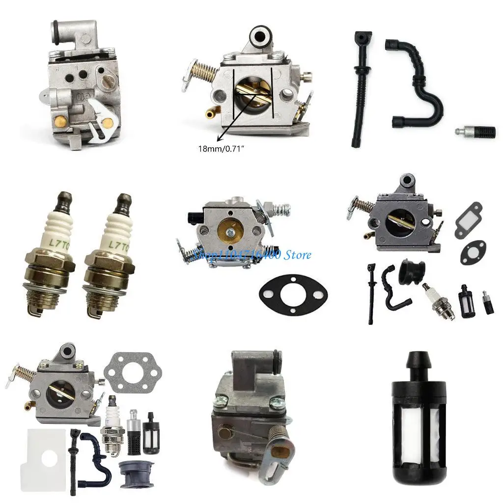 

y1gd For Zama C1Q-S57 017 018 MS170 MS180 Carburetor Carb Chainsaw Engine Part Filter