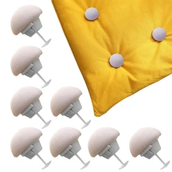 4PCS Mushroom BedSheet Clip Quilt Clip Holder Non-slip Quilt Blanket Clip One Key to Unlock Blankets Cover Fastener Clip Holder