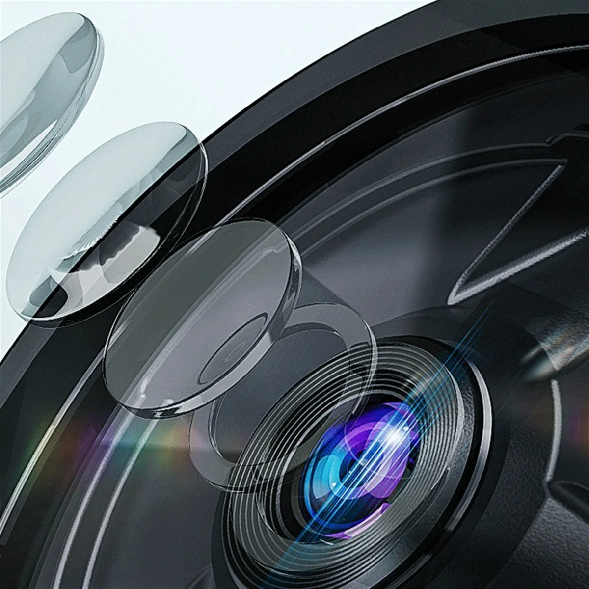 

ABNJ Handheld Reading Magnifying Glass Digital Microscope 2 Inch IPS High Definition Screen Rechargeable Photographable 100X