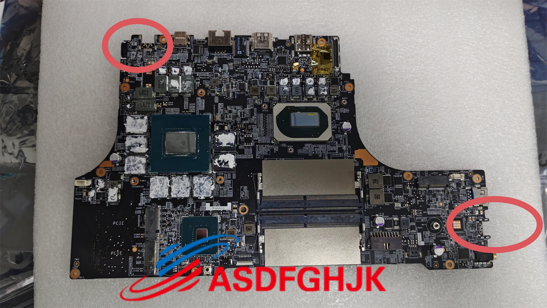 

For MSI GE66 GP66 Raider Laptop Motherboard MS-1542 MS-15421 VER: 1.0 i7-10750H RTX3060