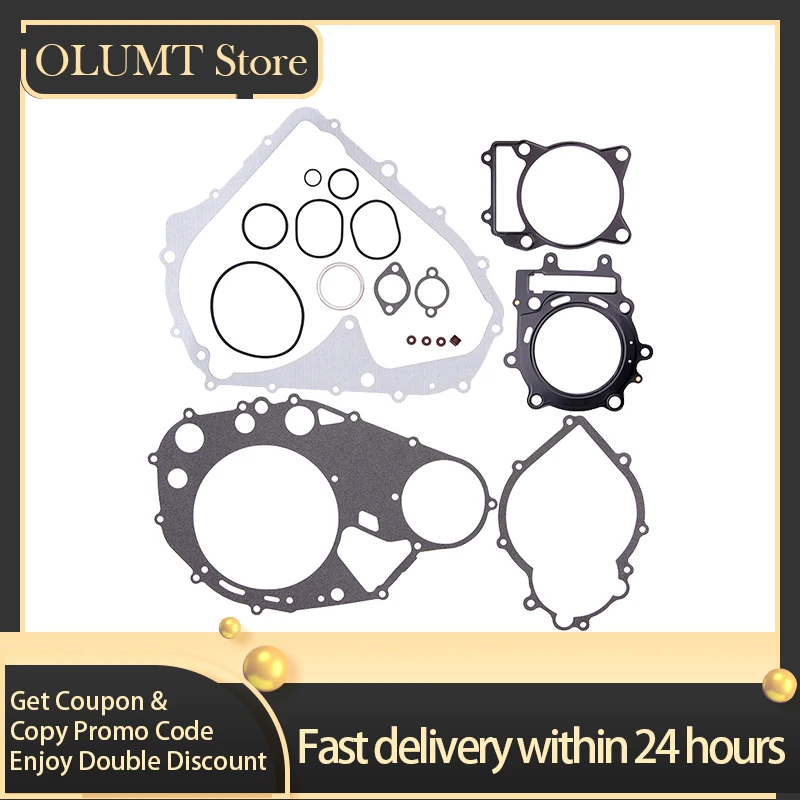 

Motorcycle Engine Cylinder Cover Gasket Kit For Arctic Cat Alterra TRV 500 XC450 XR500 425 4X4 EFI Prowler HDX Textron Off Road