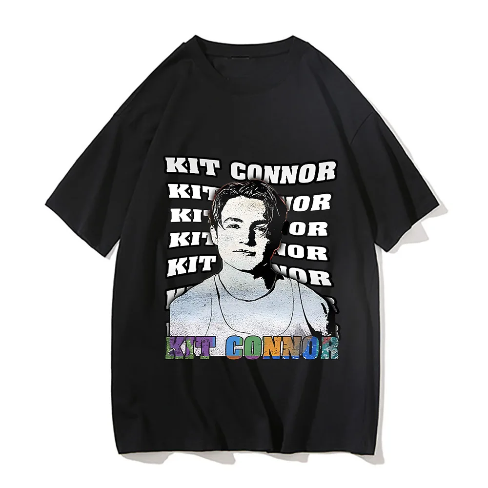 Kit Connor Tee Shirt Summer T Shirt Man/Woman Round Neck Short Sleeved Casual Tshirt Casual Clothes Fashion Daily Harajuku Tops