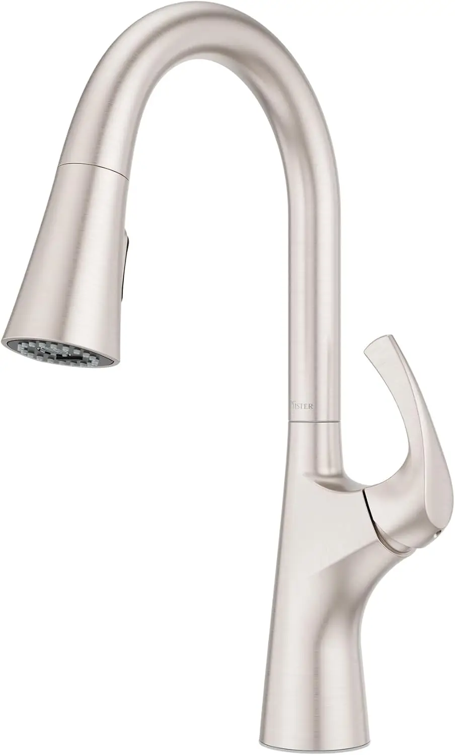 Kitchen Sink Faucet with Pull-Down Sprayer, Single-Handle High-Arc Spout, Spot-Resistant Stainless Steel, NSF Certified, 1- or 3-Hole Installation