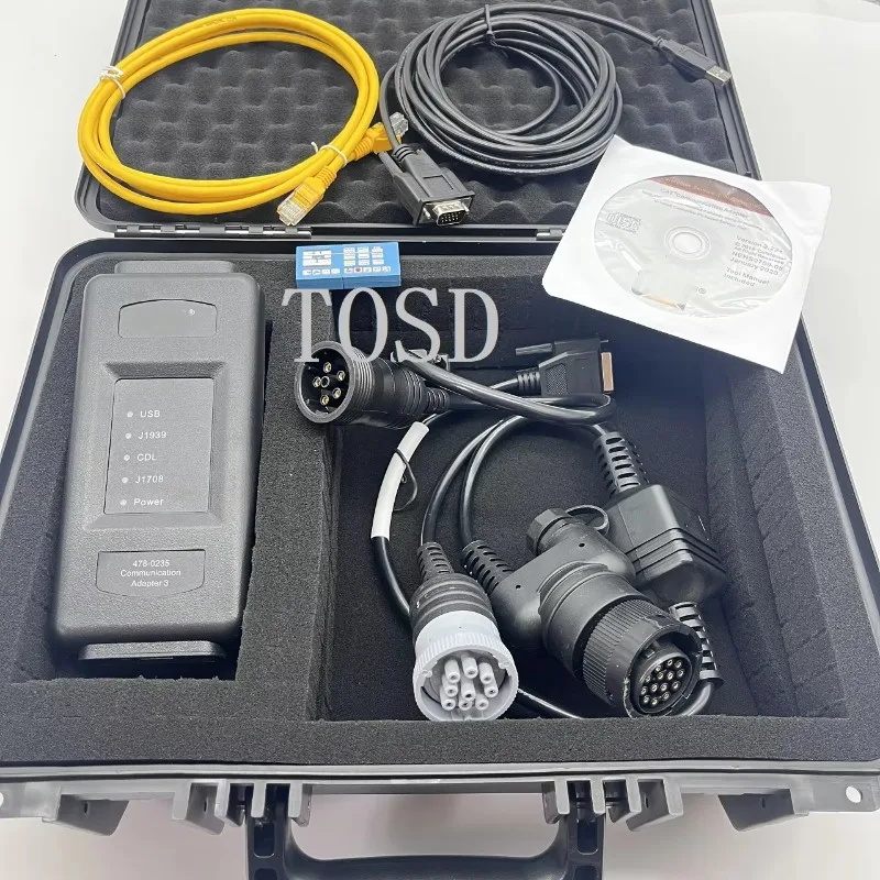 Excavator Parts ET3  ET4 Detector Communication Adapter Group Diesel Engine Car Diagnostic Tool 317-7485 478-0235 538-5051