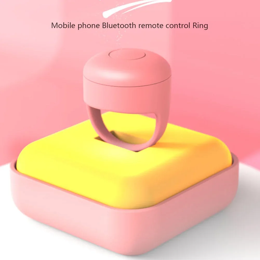 Für TikTok Flipping Selfie Video Bluetooth Fernbedienung Fingertip Ring Gadget Page Turner Browsing Controller für Mobiltelefon