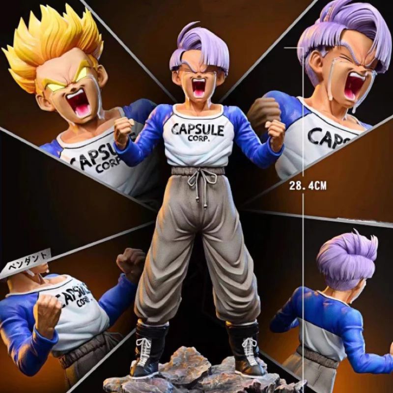 

Anime Dragon Ball Figure Super Saiyan Torankusu Double headed Weep Action Figures PVC Collection Model Decoration Birthday Gifts