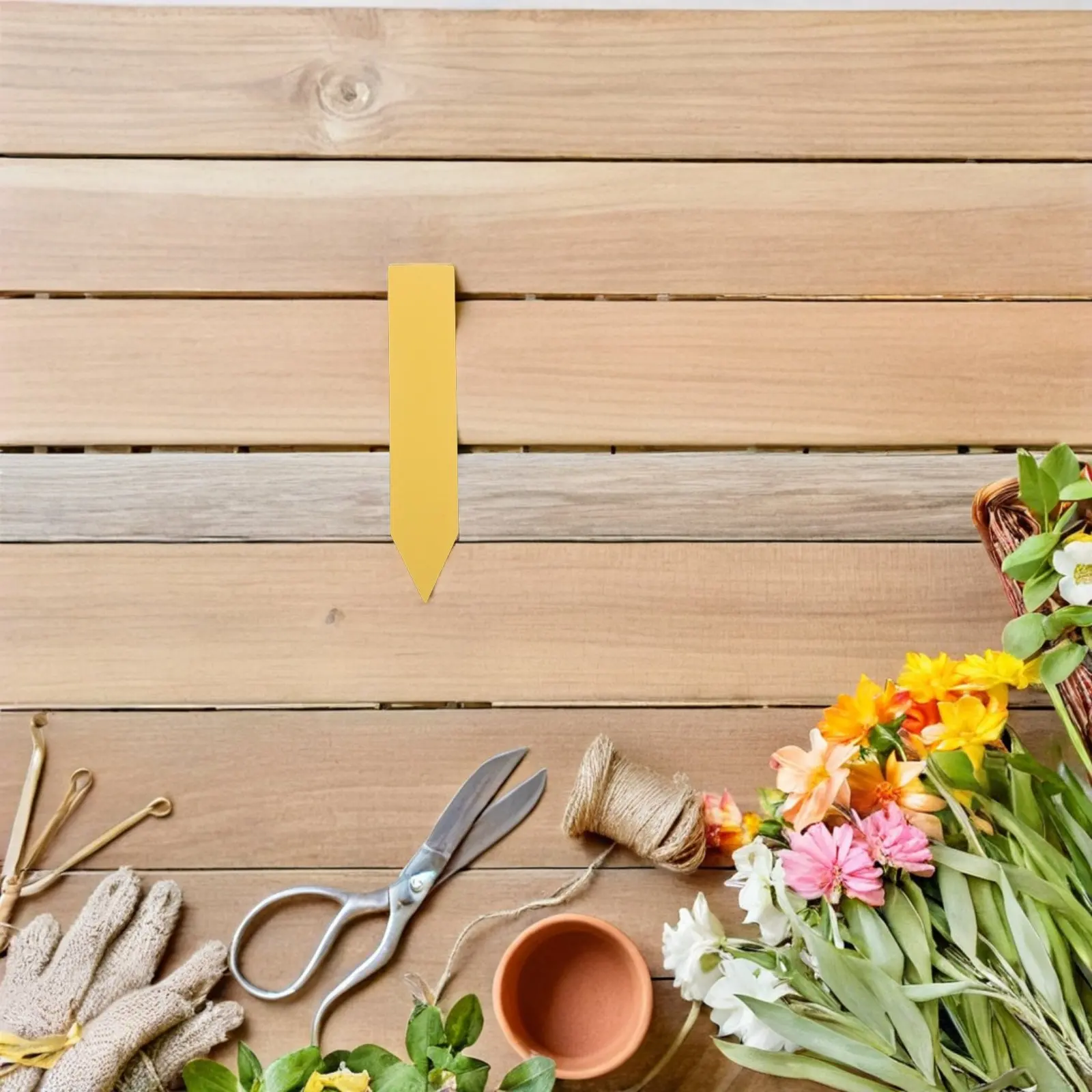 1000Pcs Garden Plant Markers Plastic Writable Nursery Labels Waterproof Reusable Outdoor Indoor Planters 10x2cm